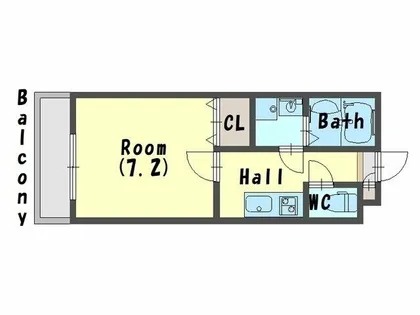 リベルタ布施【2階】の間取り