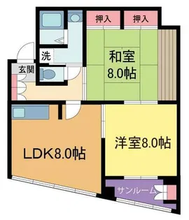 宝塚ビル【7階】の間取り