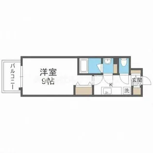 カサ・リベルテ【6階】の間取り