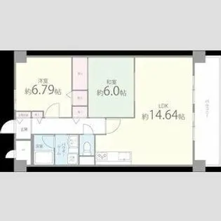メゾン・ポレール【2階】の間取り