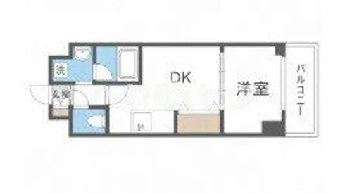 BRAVI南堀江【2階】の間取り