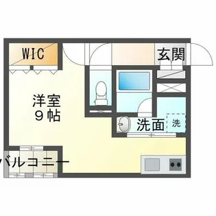 ジョイフル福田【3階】の間取り