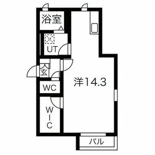 キアラ【103号室】の間取り