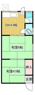 石塚荘【1階】の間取り