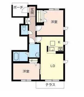 MAST COURT浜の宮 B棟【1階】の間取り