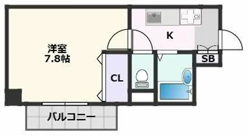 ピュアフォレスト【-1階】の間取り