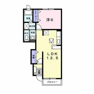 ボヌールⅡ【1階】の間取り