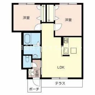 加西市北条町(シャーメゾン ヒルズ)【101号室】の間取り