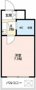 Tテラス明大寺【409号室】の間取り