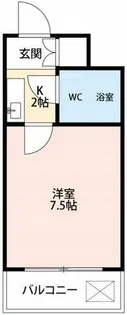 Tテラス明大寺【409号室】の間取り