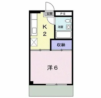 光ハイツ・杉本【1階】の間取り