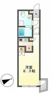 Branche千種公園【1階】の間取り