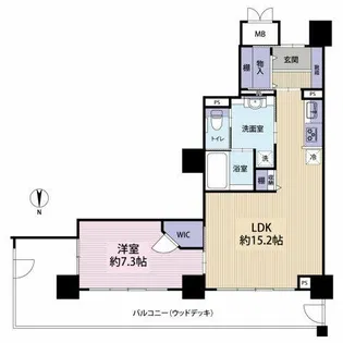 ザ・レジデンス芦屋スイート【2201号室】の間取り