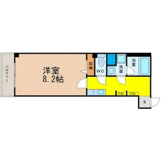 ヴィラマルグリット【2階】の間取り