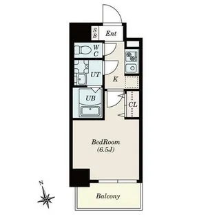 S-RESIDENCE今池arcana【4階】の間取り