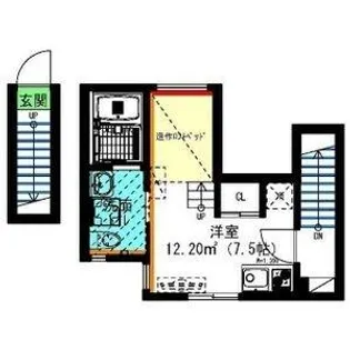 Blanc de Blancs【2階】の間取り