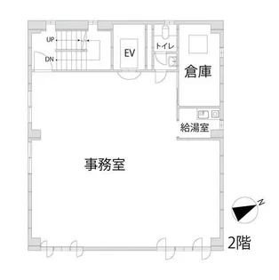南畝町テナントビル【2F号室】の間取り