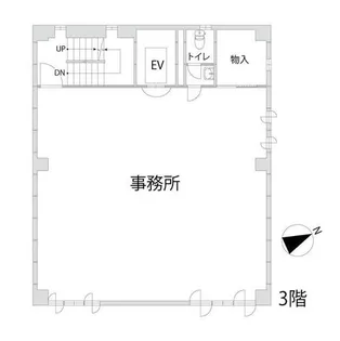 南畝町テナントビル【3F号室】の間取り