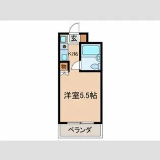 ナカハラビル【5階】の間取り