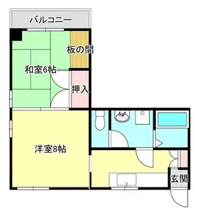 マルエムハイツ【1階】の間取り