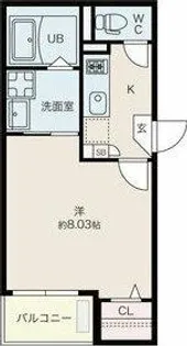 Jack hoshoⅢ【1階】の間取り