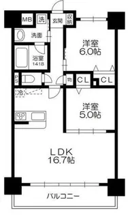 ソルグランデ【10階】の間取り