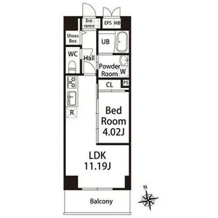 GRANDUKE東桜【5階】の間取り