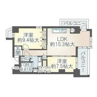 愛知県名古屋市東区橦木町2丁目【マンション】の間取り