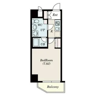 アンビックス・プリア茶屋ヶ坂【7階】の間取り