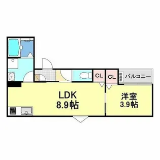 LECOCON半田Ⅴ【1階】の間取り
