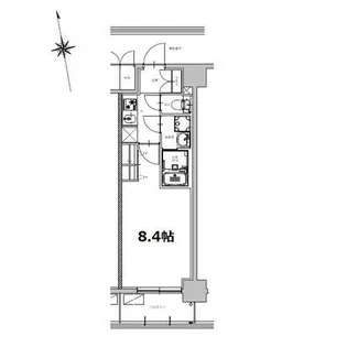 愛知県名古屋市千種区今池南【マンション】の間取り