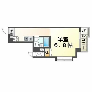 モンテメール垂水【2階】の間取り