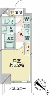 アステリ鶴舞テーセラ【9階】の間取り