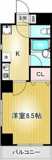 Bloisアムール(ブロアアムール)【1階】の間取り