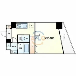 フォレストフィールド【6階】の間取り