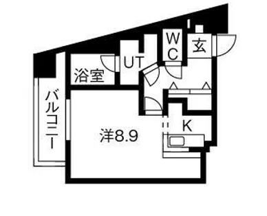 メゾン浅井【5階】の間取り
