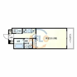 ルフランソレイユ【1階】の間取り