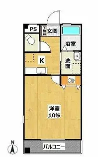 プレ・ル・パン【A202号室】の間取り