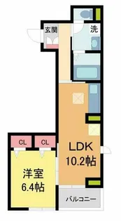 ルーチェ【1階】の間取り