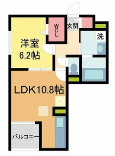 ルーチェ【1階】の間取り