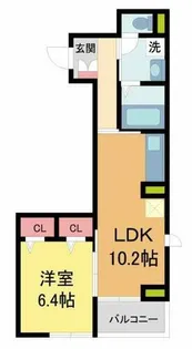 ルーチェ【3階】の間取り