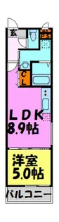 フジパレス池田南II番館【302号室】の間取り