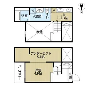 BREEZE(ブリーズ)【2階】の間取り