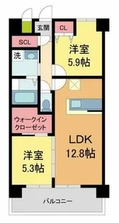 Fleurir【2階】の間取り