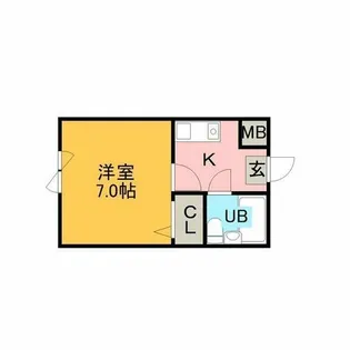 ハーモニーマンション【605号室】の間取り