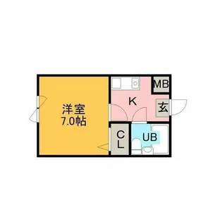 ハーモニーマンション【605号室】の間取り