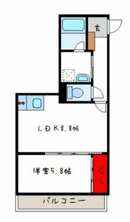 EIJU八尾本町【2階】の間取り