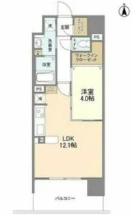 ハイラインⅢ【12階】の間取り