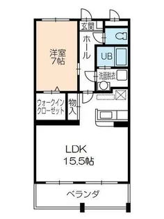 グランシャリオ【5階】の間取り