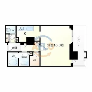 グランフロント大阪オーナーズタワー【11階】の間取り